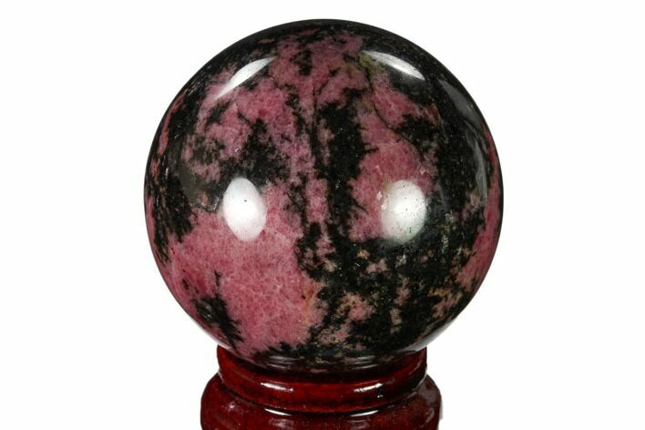 Beautiful, Rhodonite Sphere - Madagascar #157988